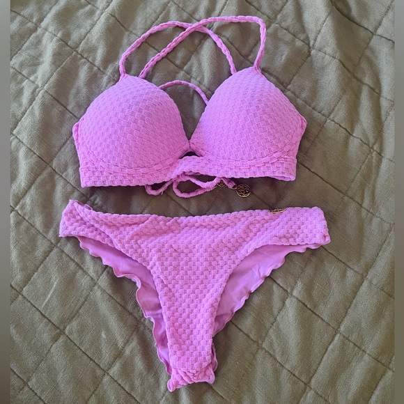 Luli Fama Swim Lulifama Bubblegum Bikini Poshmark